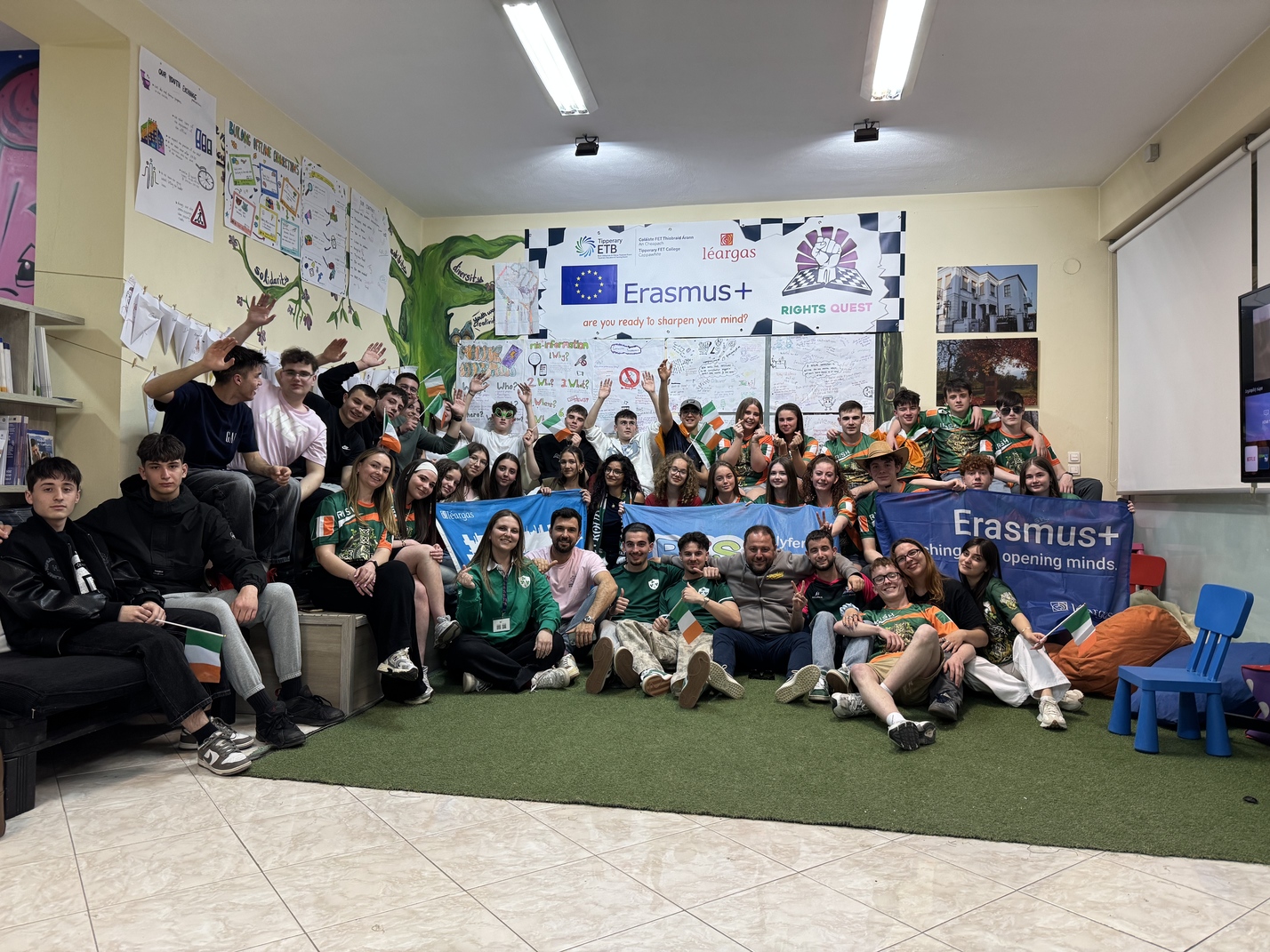Building Offline Connections II: Μια επιτυχημένη διαπολιτισμική γέφυρα μεταξύ Φλώρινας και Ιρλανδίας μέσω του Erasmus+
